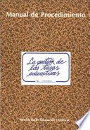 La gestión de las tasas educativas. Manual de procedimiento