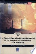 La gestión medioambiental en las empresas cerámicas de Castellón