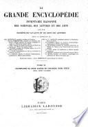 La grande encyclopédie