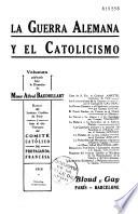 La guerra alemana y el catolicismo