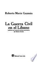 La guerra civil en el Líbano