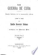 La guerra de Cuba, 1895 a 1898