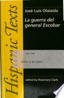 La guerra del general Escobar