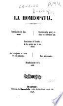 La Homeopatía
