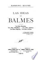 La ideas de Balmes