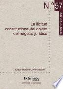 La ilicitud constitucional del objeto del negocio jurídico