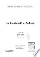La immigració a Andorra