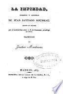 La impiedad, errores y sofismas de Juan Santiago Rousseau