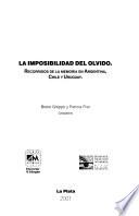 La imposibilidad del olvido