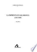 La imprenta en Salamanca, 1501-1600