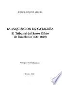La Inquisición en Cataluña