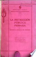 La instrucción pública primaria en la República Oriental del Uruguay