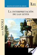 La interpretación de las leyes