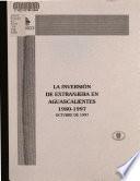 La inversión extranjera en Aguascalientes, 1980-1995