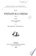 La investigación de la paternidad