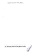 La legalización de la droga