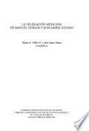 La legislación mexicana de Manuel Dublán y José María Lozano