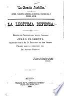 La legítima defensa
