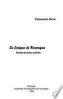 La lengua de Nicaragua