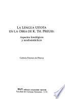 La lengua uitota en la obra de K. Th. Preuss