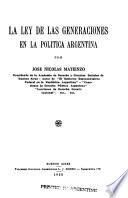 La ley de las generaciones en la política argentina