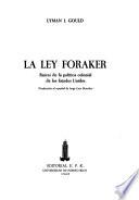 La Ley Foraker