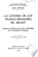 La leyenda de los Franco-tiradores de Dinant