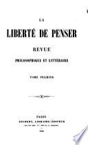 La liberté de penser