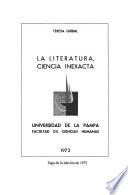 La literatura, ciencia inexacta