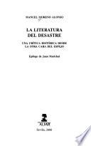 La literatura del desastre