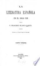 La literatura española en el siglo XIX