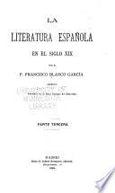 La literatura española en el siglo XIX.