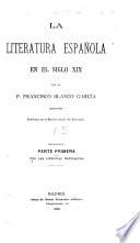 La literatura española en el siglo XIX