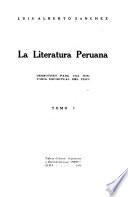 ... La literatura peruana