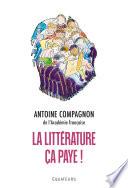 La littérature, ça paye