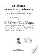 La lógica en cuadros sinópticos