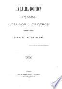 La lucha política en Cuba