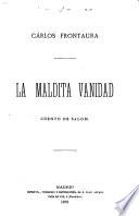 La maldita vanidad, cuento de salon