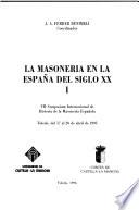 La masonería en la España del siglo XX