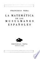 La matemática de los musulmanes españoles