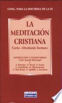 La meditación cristiana