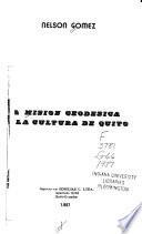 La misión geodésica y la cultura de Quito
