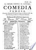 La Muger Contra El Consejo. Comedia Famosa