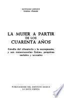 La mujer a partir de los cuarenta años