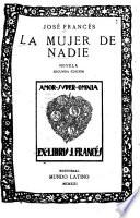 La mujer de nadie