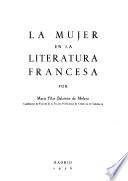 La mujer en la literature francesa