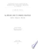La música de un códice colonial del siglo XVII