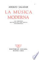 La música moderna
