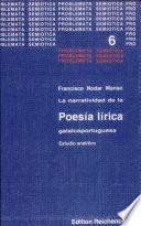 La narratividad de la poesía lírica galaicoportuguesa