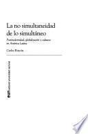 La no simultaneidad de lo simultáneo